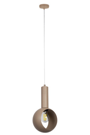 Lampa wisząca VITRUM oczko ciepły beż 41550