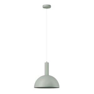 Lampa wisząca VITRUM kopuła M szałwia 41557