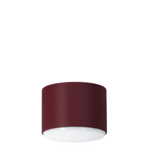 Plafon TUBO S bordowy 41590