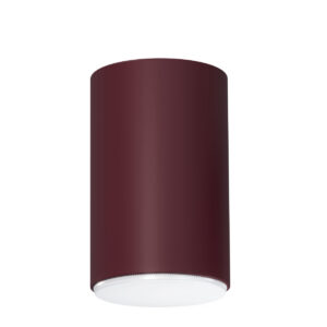 Plafon TUBO L bordowy 41594