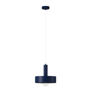 Lampa wisząca VITRUM koło granatowy 41597