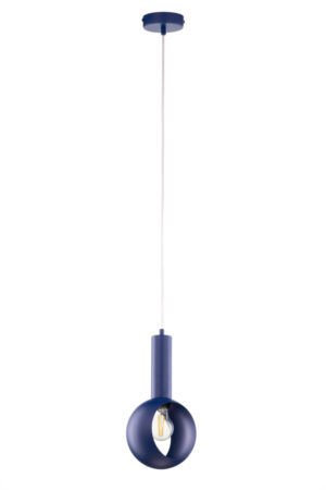 Lampa wisząca VITRUM oczko granatowy 41635