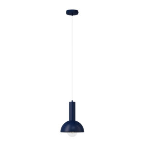 Lampa wisząca VITRUM kopuła S granatowy 41639