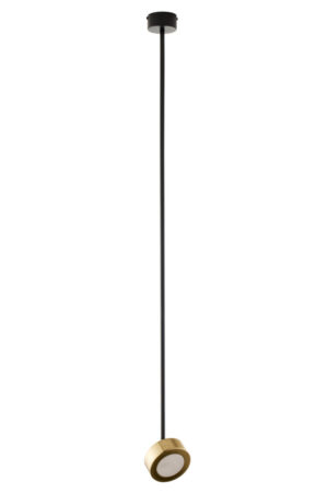 Lampa wisząca BAR 1 L czarny/złoty 113 cm 41645