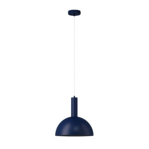 Lampa wisząca VITRUM kopuła M granatowy 41691