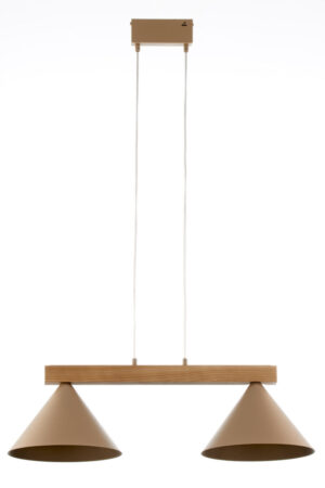 Lampa wisząca DECO 2 ciepły beż/jasny brąz 41811