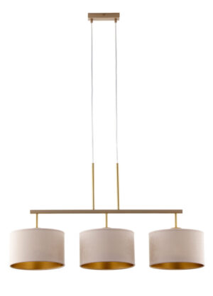 Lampa wisząca MARII 3 beżowy/złoty 41839